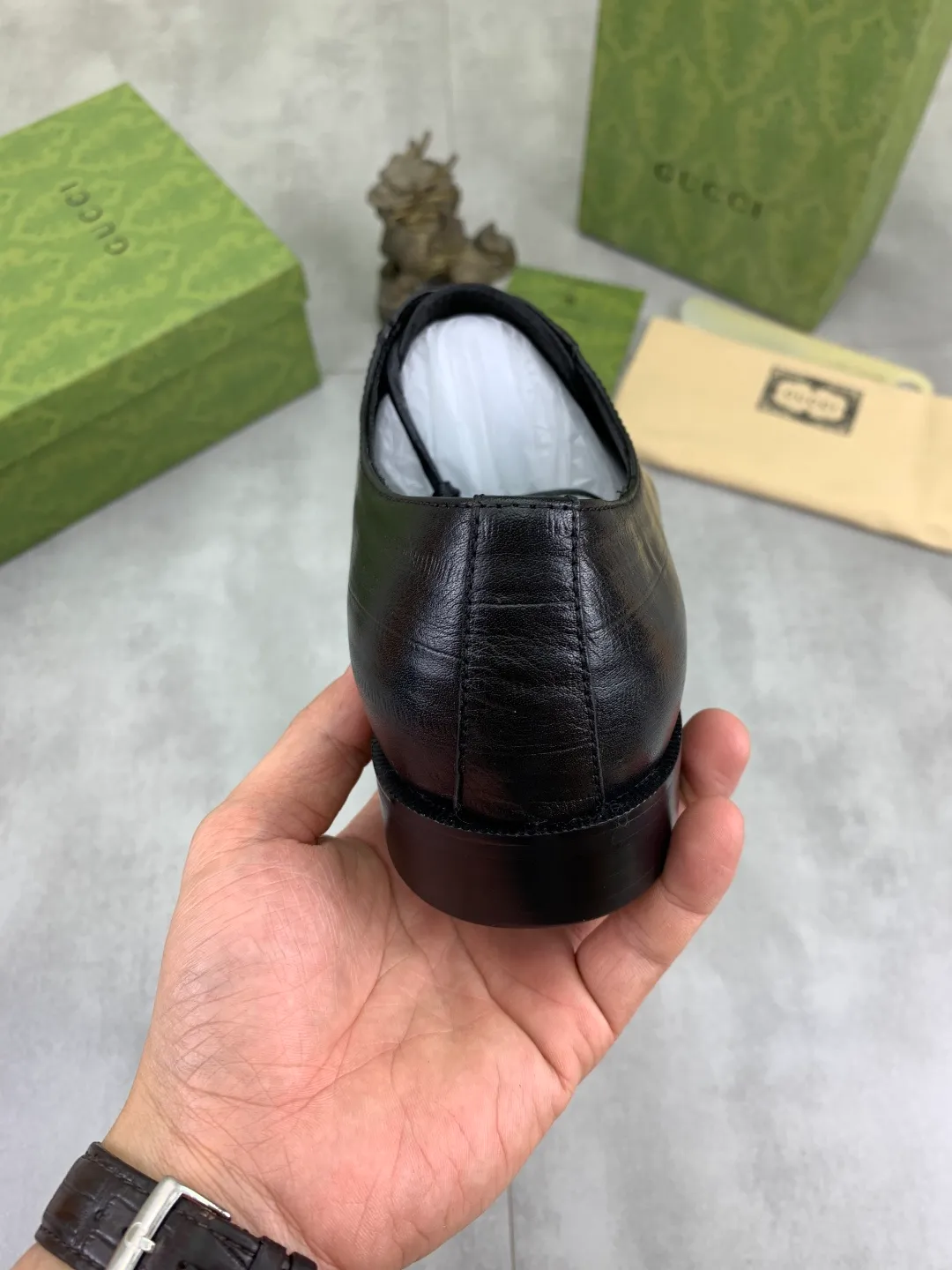Men's men's shoes 💰P560 [New style] Water dyed cowhide 💰💎💎💎 [Gucci] GUCCI high-end men's formal business leather shoes, original order 1:1! Original imported high-end open-edge beaded calfskin, original metal buckle, imported first-layer cowhide lining for feet. Original outsole, men's shoe size: 39-44 (customized to 45) 2️⃣ colors available